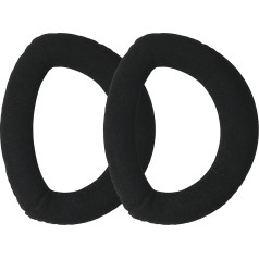 kwmobile 2x Earpads for Sennheiser HD700 - PU Leather Replacement Ear Pads for Over-Ear Headphones - Black