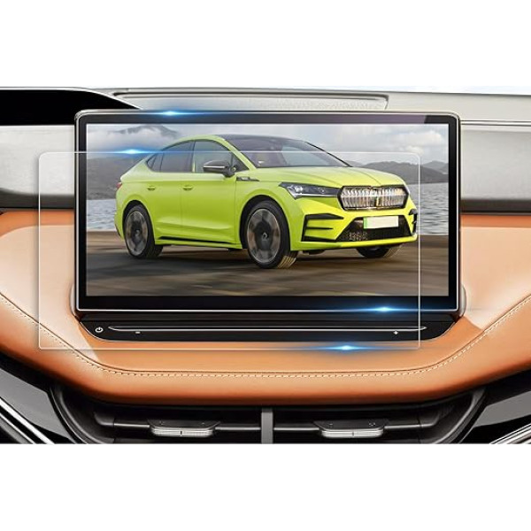 BIBIBO S*koda Enyaq Premium Navigation Film, Protective Film for S*koda Enyaq iV 2021-2024, 13 Inch PET Screen Protector, S*koda Enyaq Scratch-Resistant Screen Protector, Screen Protectors (Pack of 2)