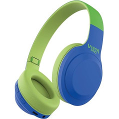 Vieta Pro Kids Headphones 2 - Wireless Bluetooth Headphones FM Radio Built-in Microphone AUX Input Micro SD Player Foldable 15 Hours