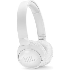 JBL Tune600BTNC in Blue - Noise Cancelling On-Ear Bluetooth Headphones with Integrated Headset - Enjoy Music for 12 Hours and More - Wireless Music Streaming