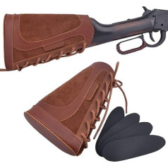 WAYNE'S DOG Leather Rebound Gun Pad (Brown - Ambidextrous)