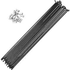 13G Stainless Steel Bicycle Spokes 233mm/235mm/251mm/253mm/285mm with Copper Cap 18pcs for 27.5
