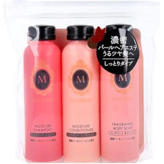 (Travel Set) Masheri Mini Size Trial Set (Body Soap & Shampoo & Conditioner 50 ml Each)