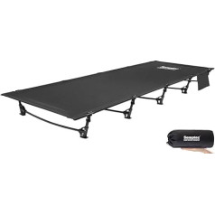 Semptec Urban Survival Technology Camping Bed Camp Bed: Ultralight Camp Bed Made of Aluminium, 192 x 70 x 17 cm, up to 120 kg Load Capacity (Lightweight Outdoor, Folding Bed, Camping, Ultralight)