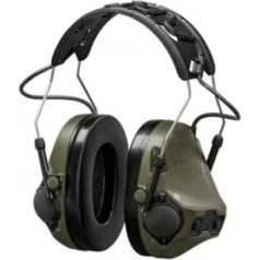 3M Peltor Comtac VIII Ear Protection - Green - Adult Professionals, Industrial Workers, Military, Green