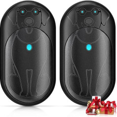 Lepwings Electric Hand Warmer, Pack of 2, 6000 mAh Pocket Warmer, Reusable with 3 Modes, 20 Hours Long Lasting Heat, Portable USB Rechargeable Hand Warmer for Outdoor in Winter