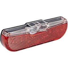 Trelock LS 614 Duo Flat Signal 6V-12V Dynamic Rear Light, Black, One Size