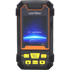 YUEHISY Handheld -GPS für die Vermessung, Echtzeit -Trajektorien -Sprachbetriebslandmessgerät für Fahrzeugmessungen Im Freien