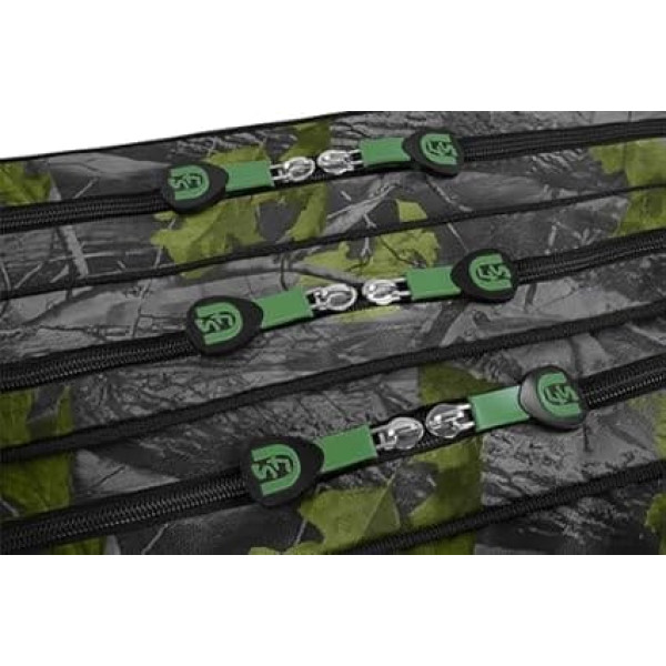 Wasserabweisende Angeltasche Rutentasche Angelrucksack Rod Case Fishing Bag Angelrutentasche -wählbar 3 oder 4 Rutenfächern - 125 cm bis 190 cm