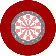 Generisch Dartboard Ring, Darting Edging for Wall | EVA Surround Jigsaw Ring for Darting | Dart Training Dart Collectable Board for Bedroom, Dorm, Living Room, Balcony, Study