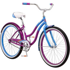 Kulana Unisex Adult Lakona Cruiser Bike, Blue/Purple, 26 Inch Wheels/Shore