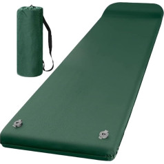 Luftmatratze für Camping | Schlafmatte aus weichem Schaumstoff – mit Kissen, leichtes Camping-Festival für schnelles Einpacken, für Reisen, , Home Festival