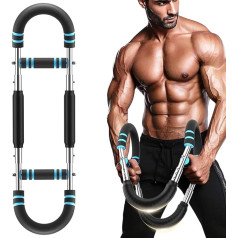Twister Arm Trainer, 29.9-50.9 kg, 3-Level Adjustable Chest Workout Equipment, Arm Trainer for Men, Portable Chest Trainer, Chest Clip, Muscle Fitness Equipment, Gift for Fitness Beginners