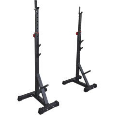 TrainHard Dumbbell Rack Barbell Rack for Barbell Pair