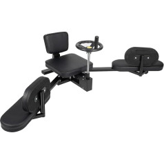Beinspreizer Spagattrainer mit Verstellbarer Lehne und Polstern, Bein-Streckmaschine für Yoga, Kampfsport und Ballett - Ausbildung Split Legs Ligament Stretcher für optimales Training und Dehnung