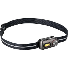 NEBO Einstein 400 - Head Torch - Rechargeable Headlamp with 5 Light Modes - Hiking Equipment & Camping Accessories - Headlamp for Outdoor Jogging & Sports