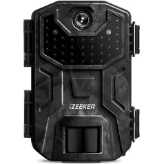 iZEEKER Wildlife Camera 32MP HD Wildlife Camera with 940nm No Glow Infrared LEDs, Wildlife Camera with Motion Sensor Night Vision IP66 Waterproof for Animal Watching Home Security