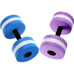 TOYANDONA 2stücke Eva Wasser-dumbbells Für Aquatic Exercise Für Wasser- Und Ganzkörpertraining Schwimmhilfen Mit Hoher Auftriebskraft Für Stabilität Und Balance Im Pool