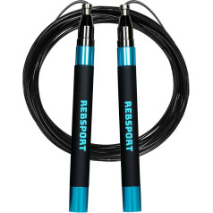 Rebsport, Professional Adjustable and Lightweight Skipping Rope with High Speed, Boxing and Fitness with High Intensity, Gym Accessories for Adults and Children