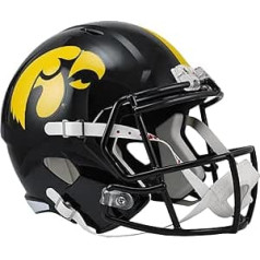 NCAA Iowa Hawkeyes Full Size Speed Replica Helmet, Yellow, Size M