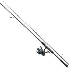 PENN Wrath Coastal Fishing Rod and Reel Combo Set - Split EVA Handle - Saltwater Spinning Fishing for Mackerel, Bass, Pollock