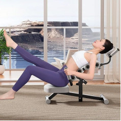 XUEBMA Back Reliever, Spinal Correction Lumbar Vertebra Stretching Top Waist Trainer Yoga Pilates Home Exercise Equipment