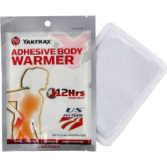YakTrax 12 Hour Self Adhesive Body Warmer Pack of 10