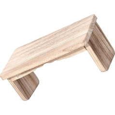 TOYANDONA Meditation Bench Wooden Portable Wooden Stool for Meditation Foldable for Improves Posture and Provides When Sitting and Kneeling