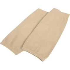 UYFRD 1 Pair Sports Knee Pads Plain Knee Pads Summer Breathable Yoga Knee Brace (Nude)