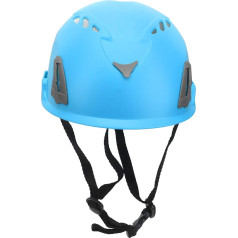 D8 Kletter helm Outdoor-Sicherheits kopfschutz Verstellbarer Helm für Bergsteiger Leicht gewicht PP EPP Material Kopfumfang 56 62cm (Blau)