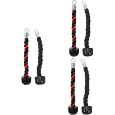 BESPORTBLE Pull Handle Fitness Attachment Triceps Rope Pull Down Triceps Exercise Rope Fitness Equipment Triceps Training Rope Pull Attachment Triceps Pulldown Attachment Nylon