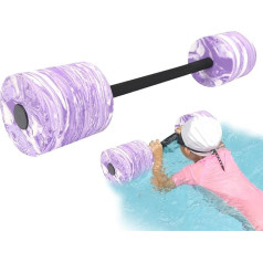 Swimming Training Fitness Workout Aqua Barbells for Postpartum Recovery Water Aerobics Equipment Aqua Fitness Lightweight Swimming Training Barbells Pool Weights Dumbbells Exercise Equipment