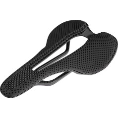 Samassi 3D Printed Saddle - Ultralight Full Carbon Bicycle Seat for Road Bike, MTB and Gravel Bikes, Breathable Bicycle Saddle for Men and Women - Comfort Designed for Cycling Enthusiasts