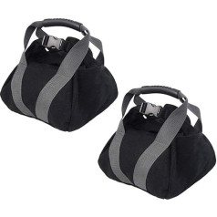 Pack of 2 Weightlifting Punch Bag Tote, Adjustable Kettlebell Soft Duty Punch Bags, Portable Sandbag Cloth for Home Workout