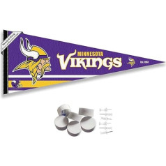 Minnesota Vikings Pennant Banner and Wall Tack Pads