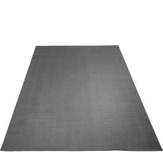 Trademark Innovations Large Exercise Mat with Carry Strap and Gloves for Home Use