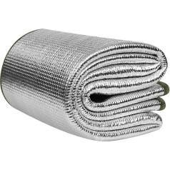 200 x 200 cm Aluminium Sleeping Mat, Foam Mats, Insulated Blanket, Foldable Tent Mat, Floor Mat, Thermal Mat, Sleeping Mat for Camping Mat with Storage Bag, 9 mm Thick