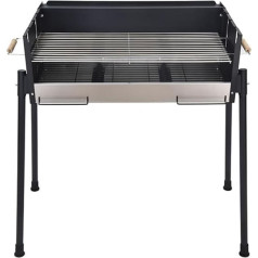 ZHCHAO Barbecue Rack Outdoor Home Barbecue Stove Foldable Charcoal Grill Fork Barbecue Utensils Grilled Fish