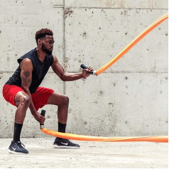 MU wear-resistant safety combat rope 9 m/15 m sports training combat strength rope bootcamp exercise fitness rope fitness training rope.