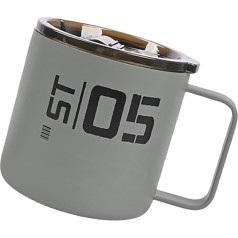 PLCPDM Portable Stainless Steel Travel Mug Tourist Tableware Picnic Utensils for Camping and Travel