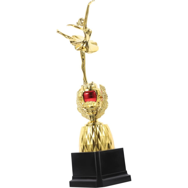 SWAYVES Tanztrophäe, Trophäen Für Kindergartenabschlüsse, Balletttrophäe, Tanztrophäen, Siegertrophäen/Den/30 * 11 * 8.5Cm