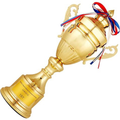 HLUONGTN Party Trophy Metal Trophy Ceremony Trophy Trophy 37 cm