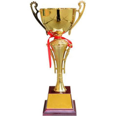 HLUONGTN Trophäe, Fußballtrophäe, Wettbewerbstrophäe, Trophäe Customizattrophäenmodell/13X34Cm