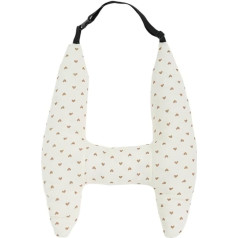 MOIKOTLR Car Travel Pillow, for Vauxhall Vivaro Opel Corsa D Astra G J H Anti-Collision H-shaped Travel Pillow Comfort Sleeping Pillow for Long Distance Travel, A