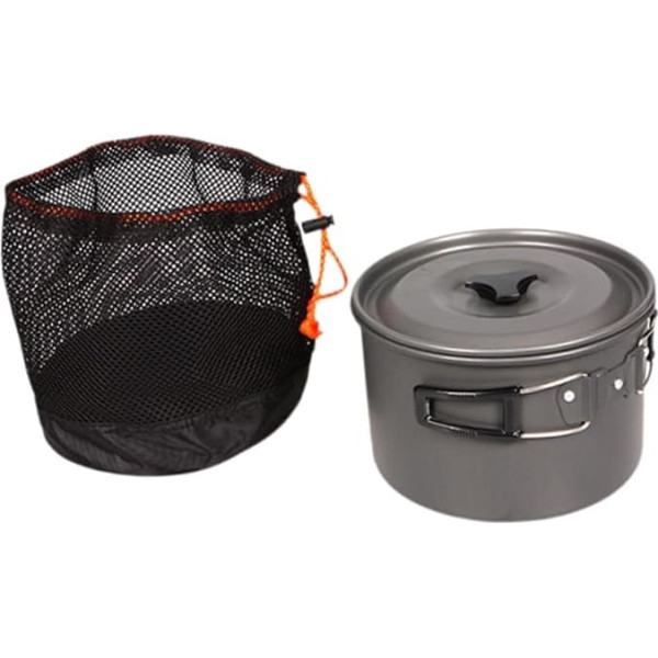 Dickly Cooking Storage Cookware High Capacity Outdoor Pot Pan SIFF for Hiking Dinner