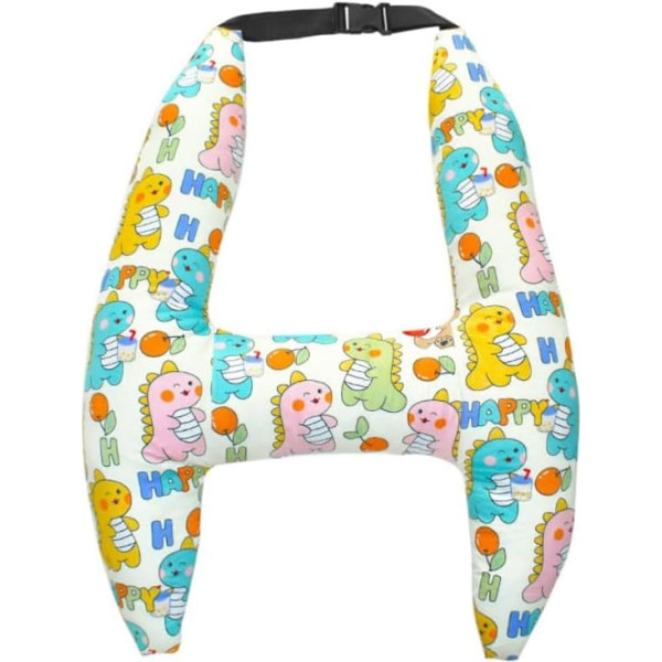 MOIKOTLR Reisekissen für Auto, für Mazda MX-30 2020-2023 Anti-Kollisions H-förmiges Reisekissen Komfort Schlafkissen für Langstreckenreisen,E