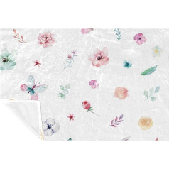 BestIdeas Weiche warme und gemütliche Decke für Bett, Couch, Sofa, Picknick, Camping, Strand, 150 x 100 cm