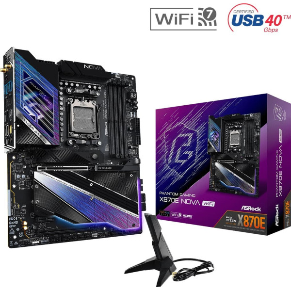 Pamatplate x870 nova wifi am5 4ddr5 m.2 atx
