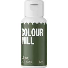 Colour Mill Oil Blend Olive Oil Based Food Colouring - Food Colours for Chocolate, Fondant, Cupcakes, Cakes, Baking, Macaron - Food Colouring for Cake Decoration - 20 ml