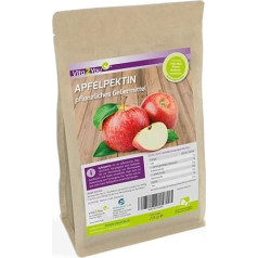 Vita2You Apple Pectin 200 g – Vegetable Gelling Agent – Gluten Free – Vegan Powder – Vegetable Gelatin – Premium Quality